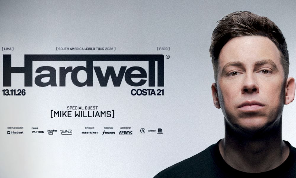 Hardwell regresa al Perú con el show más explosivo de su nueva etapa